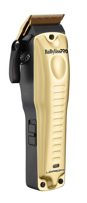 Babyliss PRO Limited Edition LO-PROFX High-Performance Clipper & Trimmer Gift Set - Gold Model #BB-FXHOLPKLP-G, UPC: 074108459589