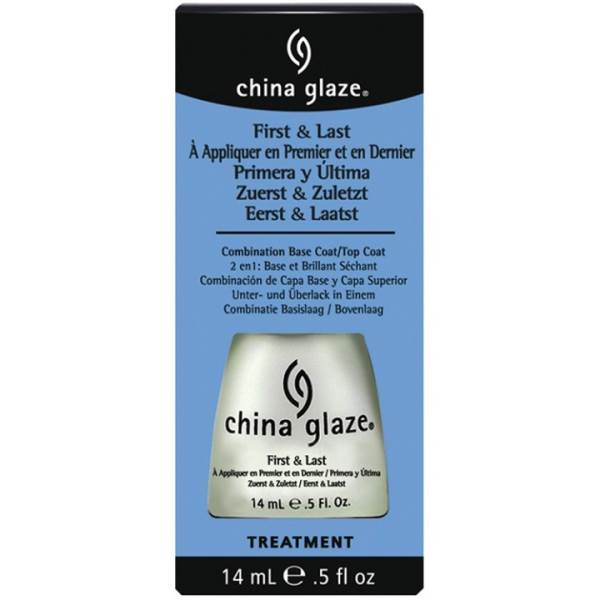 CHINA GLAZE First & Last W/Bx .5 Oz Model #CG-70522, UPC: 019965889070