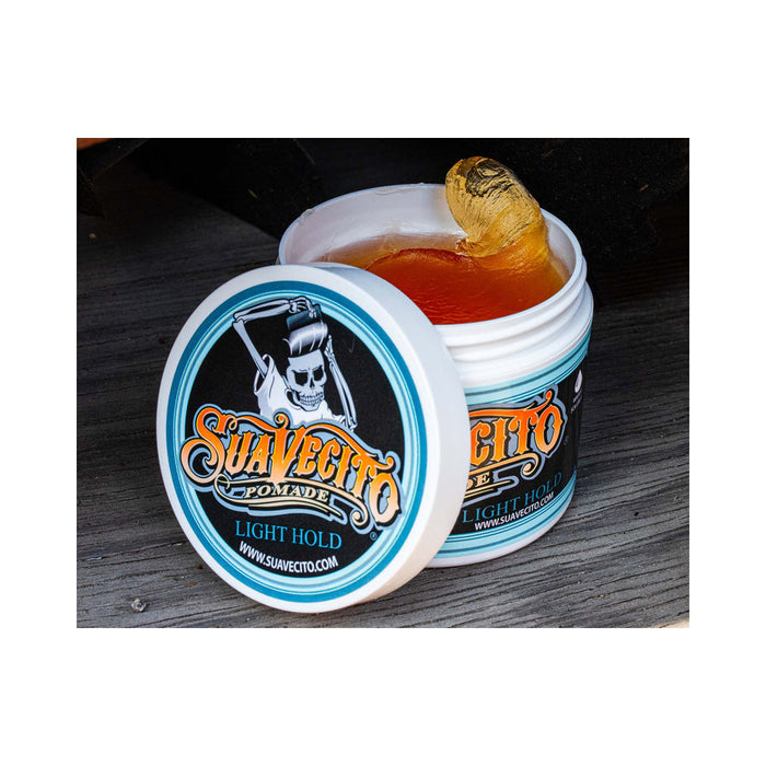 Suavecito Light Hold Pomade, 4 oz. Model #42C-P293NN, UPC: 700645607342