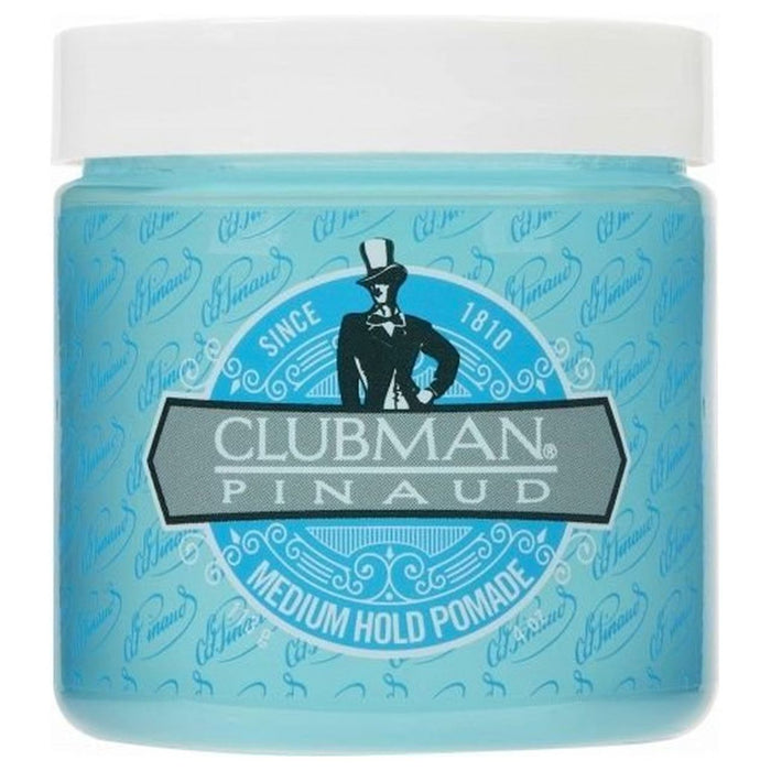 CLUBMAN Medium Hold Pomade, 113g / 4 Oz Model #CU-66286, UPC: 070066662863