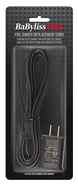 BaByliss PRO Foil Shaver Replacement Cord Model #BB-FXFSCORD, UPC: 074108447531