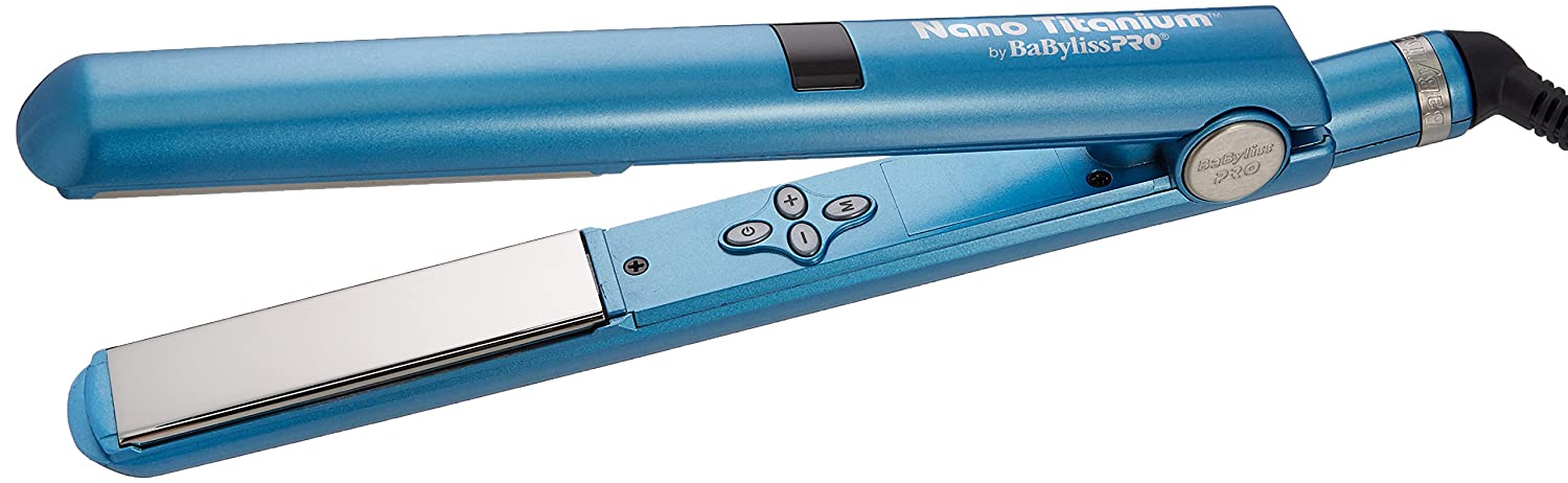 BaByliss PRO Nano Titanium Digital Straightener, 1 Inch Model #BB-BABNT2095T, UPC: 074108320872