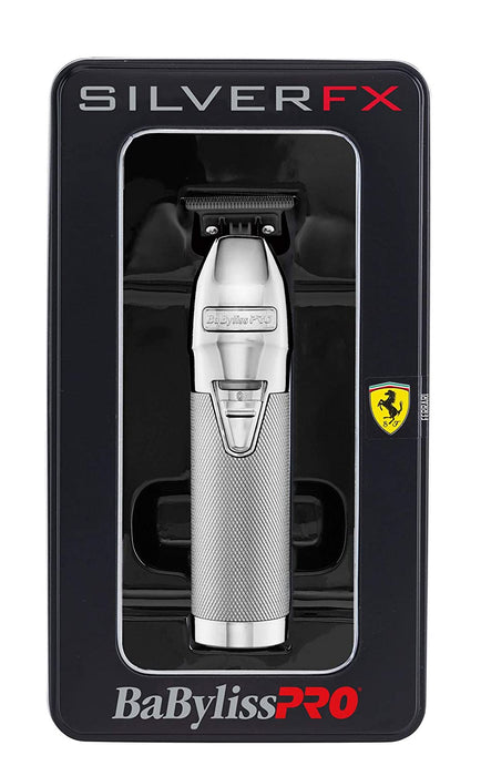 BABYLISS PRO Cord/Cordless Trimmer Silver 110-220 Volts Model #BB-FX787S, UPC: 074108413529