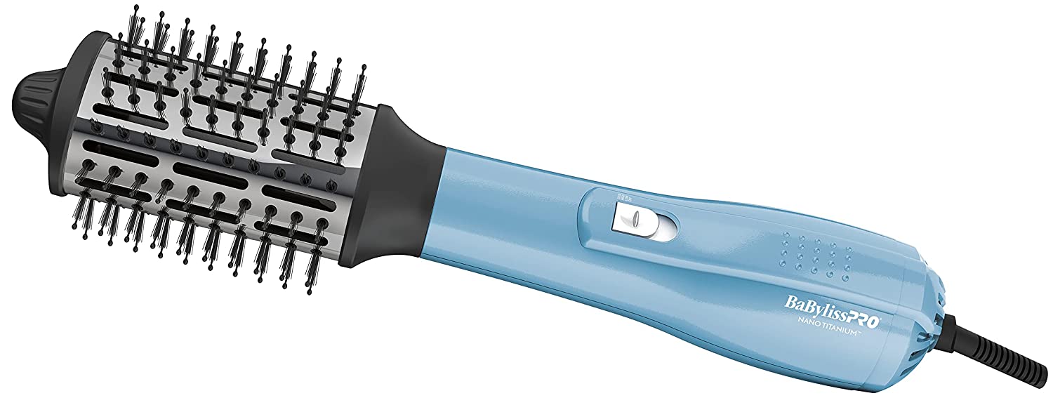 BaByliss PRO Nano Titanium Oval Ionic Hot Air Brush - 2.5 inch Model #BB-BNTHB250, UPC: 074108455635