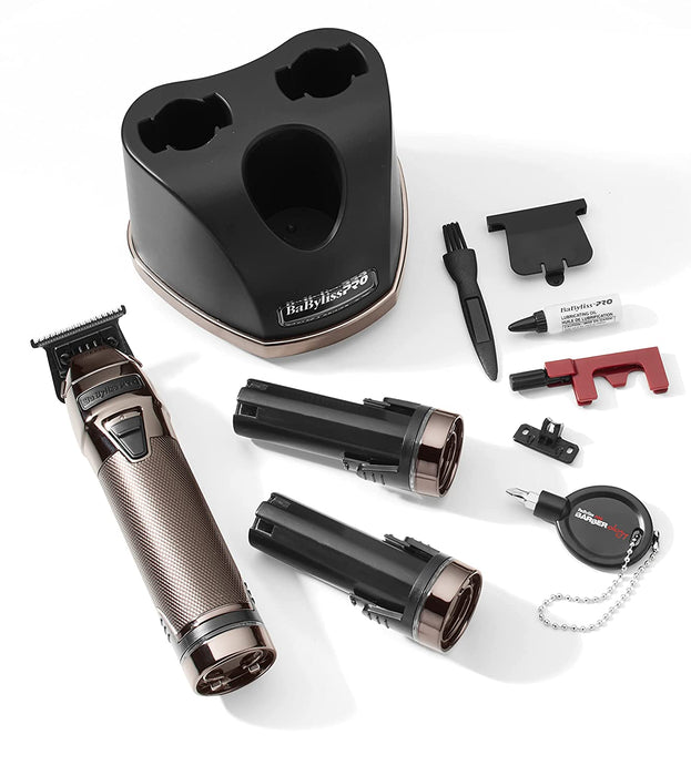 BaBylissPRO SNAPFX Trimmer With Snap In/Out Dual Lithium Battery System 110-220 Volts Model #FX797, UPC: 074108447043