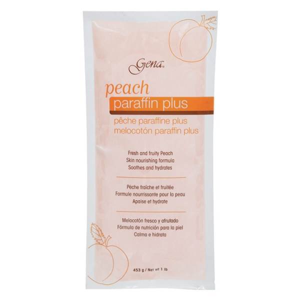 GENA Paraffin Wax, Peach 1lb Model #GN-2343, UPC: 037529023432