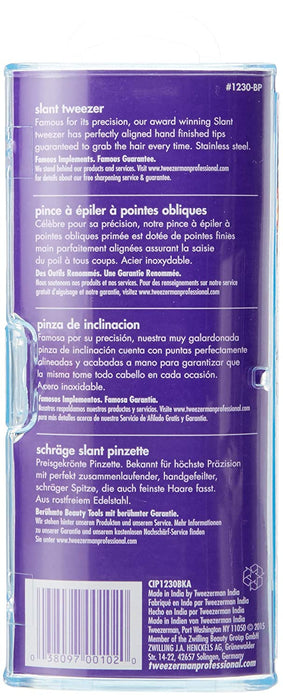 TWEEZERMAN Slant Tweezer Midnight Sky Model #ZW-1230-BP, UPC: 038097001020