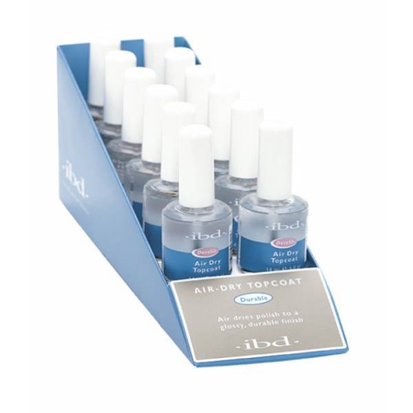 IBD Air Dry Topcoat .5 Oz Model #IB-97215, UPC: 039013972158