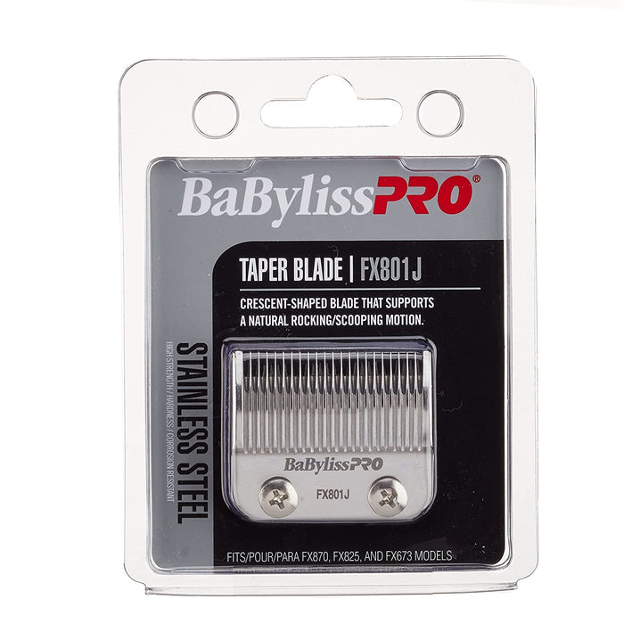 BaByliss PRO Stainless Steel Taper Blade Model #BB-FX801J, UPC: 074108449108