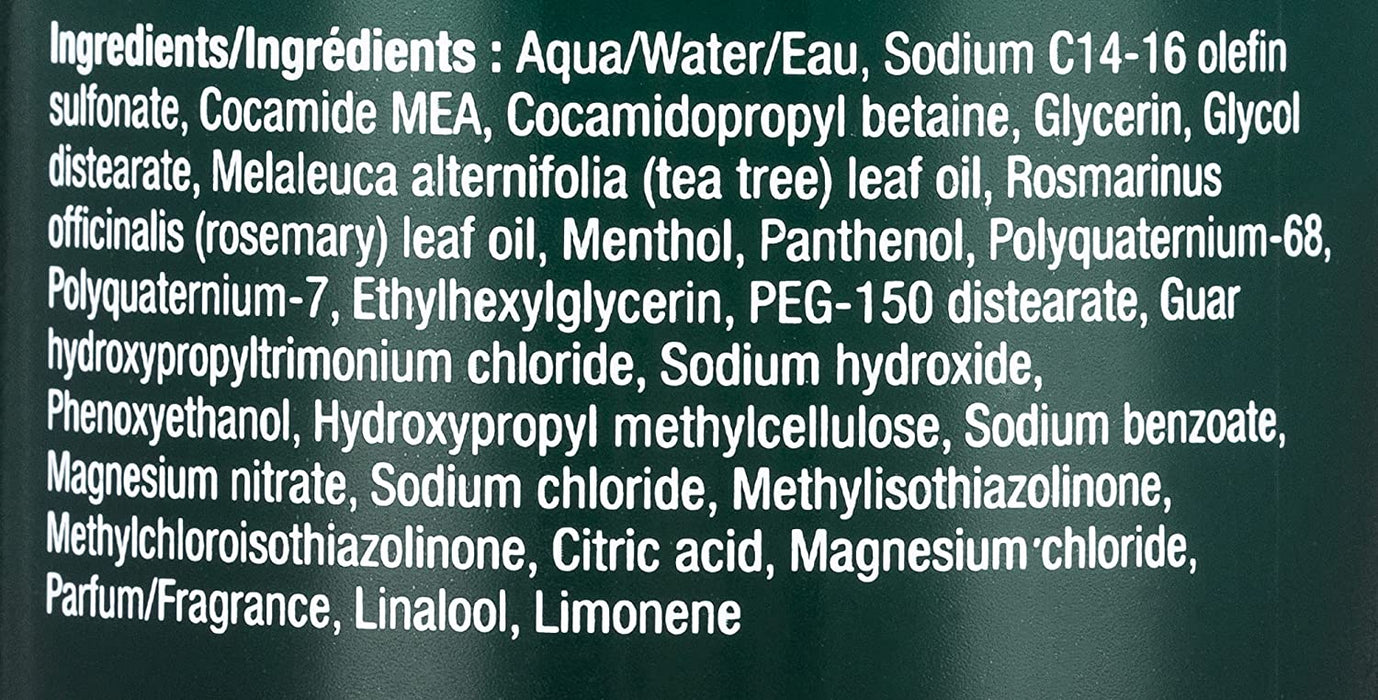 HASK Tea Tree Oil & Rosemary Invigorating Shampoo Model #HK-30111H, UPC: 071164301111