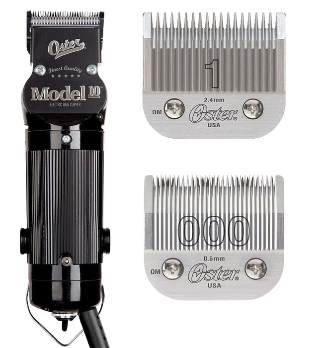 OSTER Model 10 Clipper with Promo Free #1 Blade inside Model #OS-76010-010-001, UPC: 034264472075