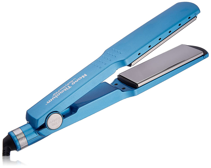 BaByliss PRO Nano Titanium-Plated Ionic Straightening Iron, 1.75 inch Model #BB-BNT4094TUC/BABNT2094TN, UPC: 074108447005
