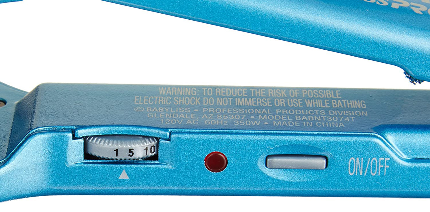 BaByliss PRO Nano Titanium 2" Ultra-Thin Straightener Model #BB-BNT4074TUC, UPC: 074108349668