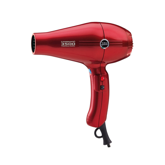 GAMMA+ Professional 3500 Tourmaline Power Ionic Hair Dryer, Red Model #GP3500R, UPC: 852394008212