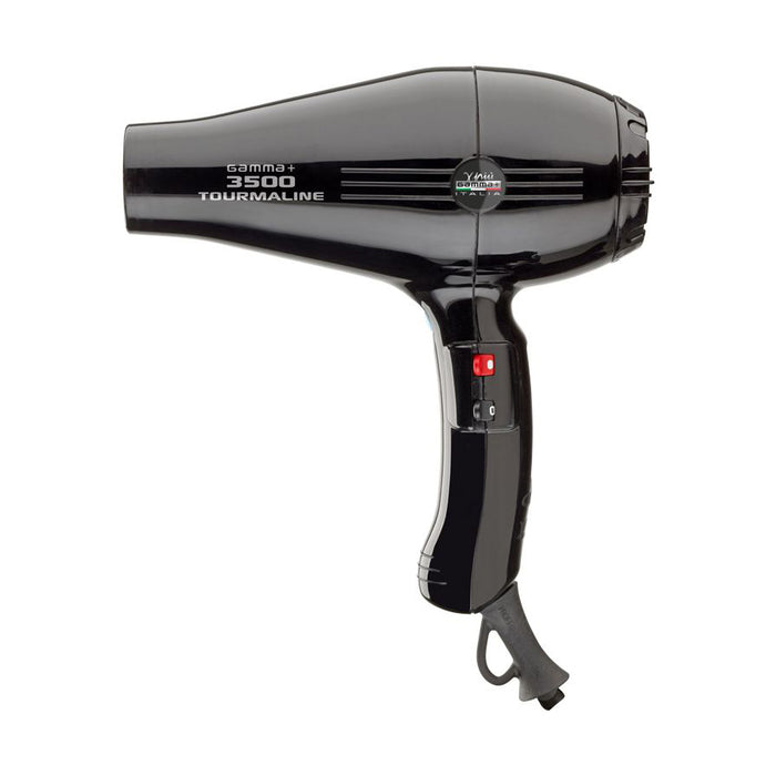 GAMMA+ Professional 3500 Tourmaline Power Ionic Hair Dryer, Black Model #GP3500B, UPC: 852394008250