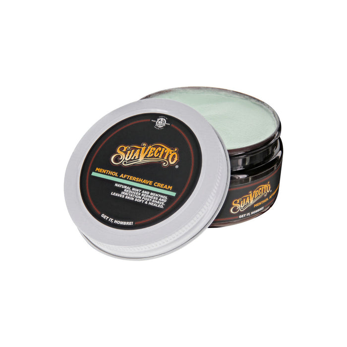 Suavecito Menthol Aftershave Cream Model #42C-MENTH_CREME, UPC: 859896004056