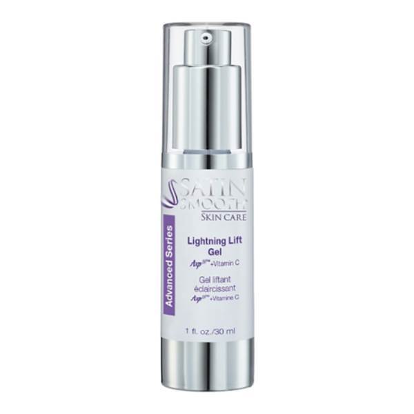 SATIN SMOOTH Skin Care Lightning Lift Gel 1 Oz (60 ml) Model #AT-SSKLGX, UPC: 074108304391