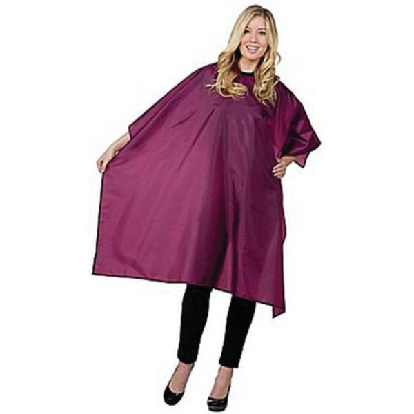 BETTY DAIN Whisper Styling Cape Snap Closure, Burgundy Model #BD-199S-BUR, UPC: 013534102058