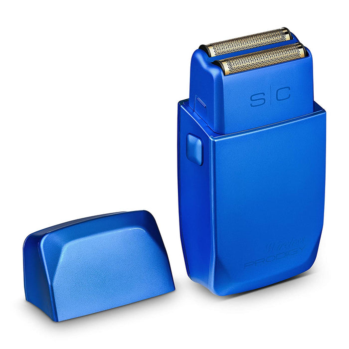 STYLECRAFT Wireless Prodigy Blue - Professional Turbo-Charged Smart Contouring Foil Shaver Model #ZZ-SCWPFS, UPC: 850014553234