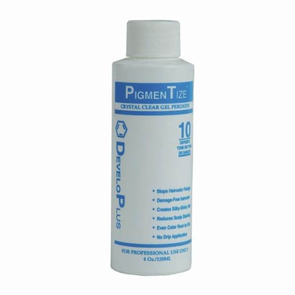 DEVELOPLUS PigmenTize 10 Volume, 4 Oz Model #DP-FDVP0002, UPC: 094393217497