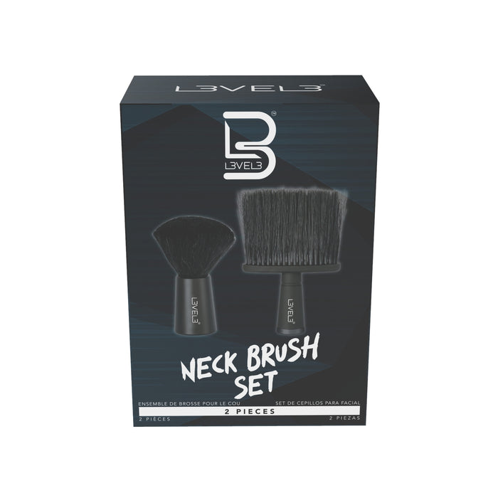 L3VEL3 Neck Brush Set - 2 Pack Model #L3-NB002 SET, UPC: 850016995582