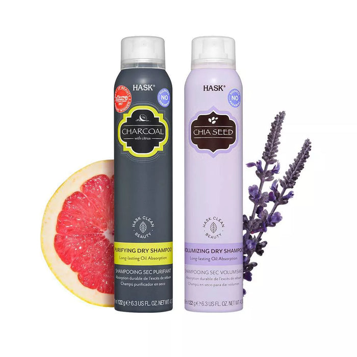 Hask Chia Seed Volumizing Dry Shampoo - 6.3 fl oz Model #HK-37120A, UPC: 071164371206