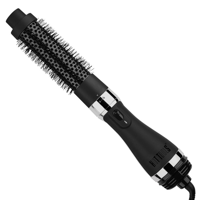 HOT TOOLS Black Gold One-Step Detachable Round Brush Dryer And Styler Model #HO-HT1208BG, UPC: 078729212080
