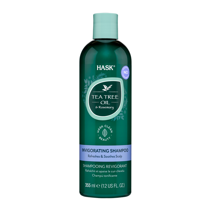 HASK Tea Tree Oil & Rosemary Invigorating Shampoo Model #HK-30111H, UPC: 071164301111