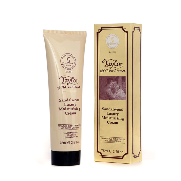 TAYLOR OF OLD BOND STREET Sandalwood Moisturising Cream 75ml Model #YT-06021, UPC: 696770060216
