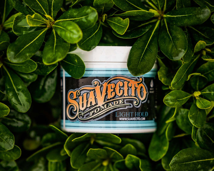 Suavecito Light Hold Pomade, 4 oz. Model #42C-P293NN, UPC: 700645607342