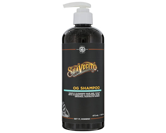 Suavecito OG Shampoo, 16 fl oz Model #42C-P428NN, UPC: 840074302798
