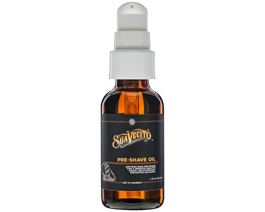 Suavecito Pre-shave oil Model #42C-P008NN, UPC: 859896004070
