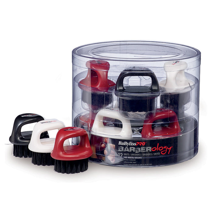 BABYLISS PRO Barberology 12pc. Fade Knuckle Brushes Bucket Model #BB-BBCKT11, UPC: 074108404077
