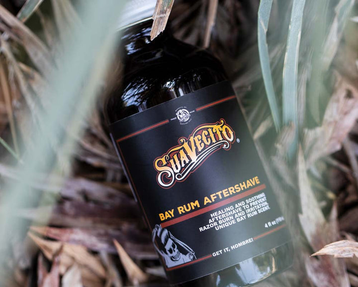 Suavecito Bay Rum Aftershave, 4 fl oz Model #VQQ-BAYRUM, UPC: 859896004063