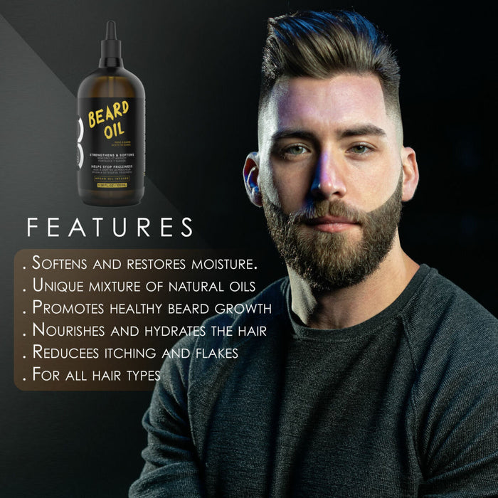 L3VEL3 Beard Oil Model #BEARD-OIL-100ML, UPC: 850018251372