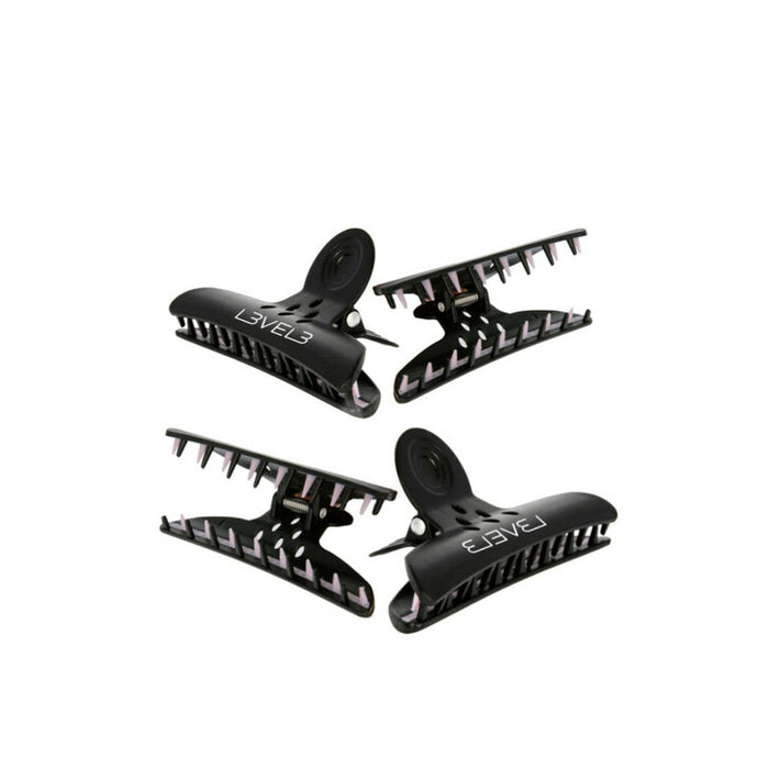 L3VEL3 Hair Claw Clips - 4 Pack Model #L3-316N, UPC: 850016995810