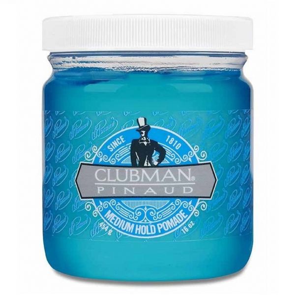 CLUBMAN Medium Hold Pomade, 454gr 16 Oz Model #CU-66287, UPC: 070066662870
