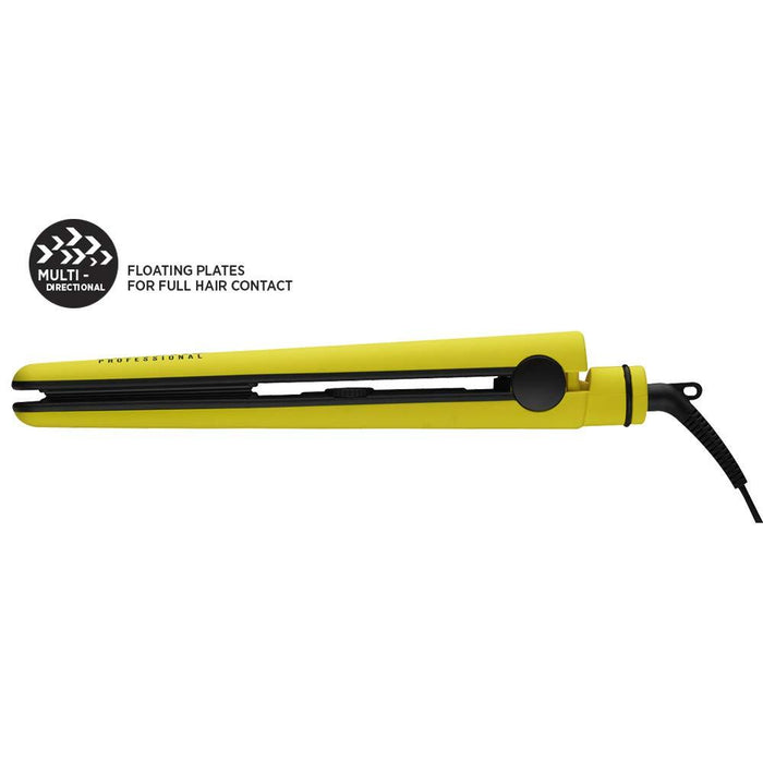 HOT TOOLS 1" Salon Flat Iron - Bee Beautiful Model #HO-HT7121YW, UPC: 078729171219