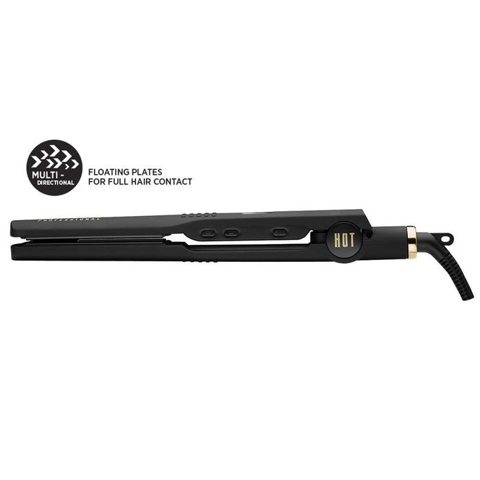 HOT TOOLS Black Gold 1 1/4" Digital Salon Flat Iron Model #HO-HT7117BGV2, UPC: 078729171172