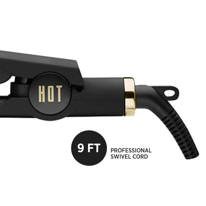 HOT TOOLS Black Gold 1 1/4" Digital Salon Flat Iron Model #HO-HT7117BGV2, UPC: 078729171172