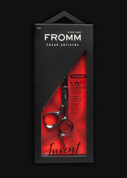 FROMM Invent 5.25" 28T Shear Thinner Gunmetal Model #RM-F1014, UPC: 023508019695