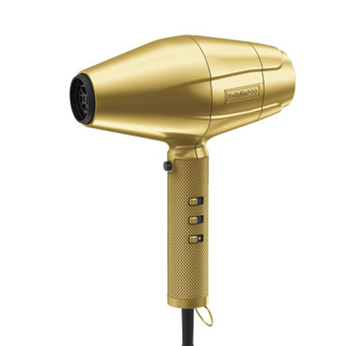 BaByliss PRO GoldFX Turbo Hair Dryer Model #BB-FXBDG1, UPC: 074108448873