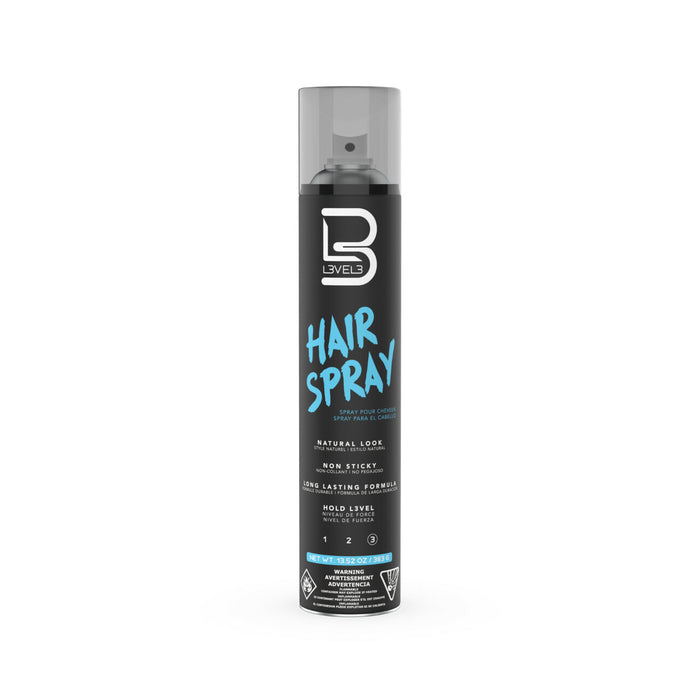 L3VEL3 Hair Spray Naturel Look Model #LEV-001SPR011, UPC: 850018251365