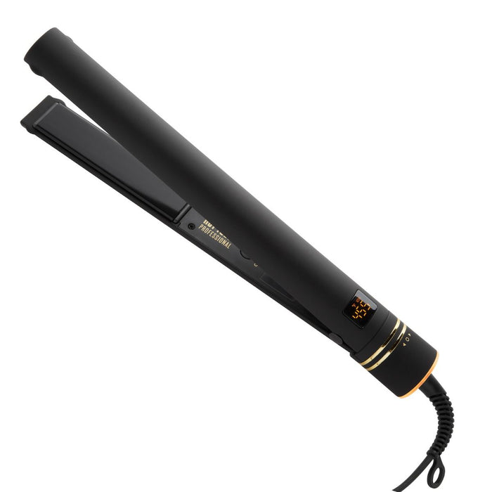 HOT TOOLS 1" Digital Black Gold Evolve Ionic Salon Flat Iron Model #HO-HT7122BGV3, UPC: 078729071229