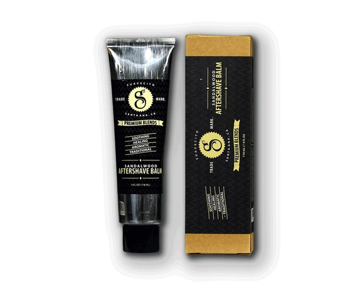 Suavecito Aftershave Balm Sandalwood Model #42C-P040NN, UPC: 859896004216