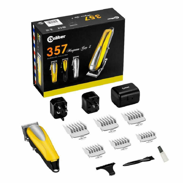 CALIBER 357 Magnum Professional Hair Clipper Gen 3 100-240V Model #CAL115, UPC: 610895561496