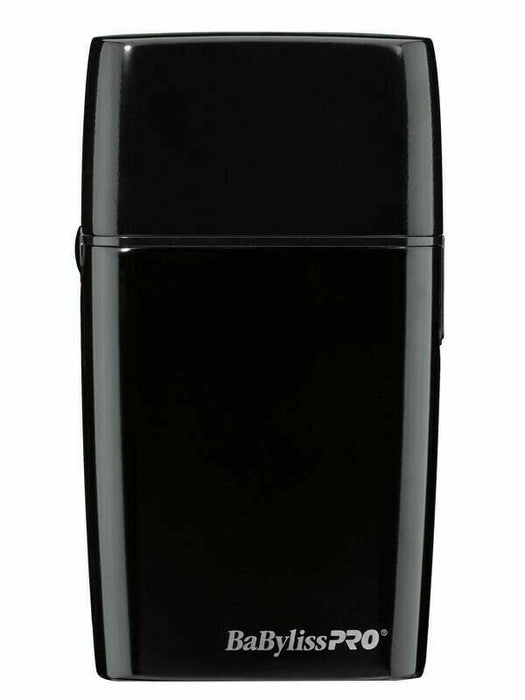 BaByliss PRO Cordless Black Metal Double Foil Shaver Model #BB-FXFS2B, UPC: 074108428424