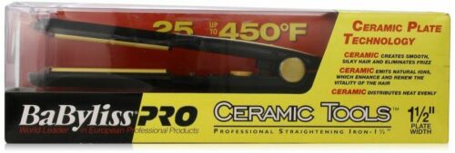BABYLISS PRO Ceramic Tools 1½" Straightening Iron Model #BB-CT2558, UPC: 074108278807
