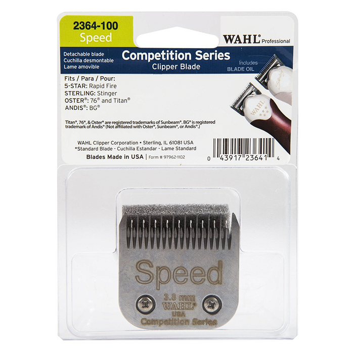 WAHL Speed Bladeset 1247-1870 #18 Model #WA-2364-100, UPC: 043917236414