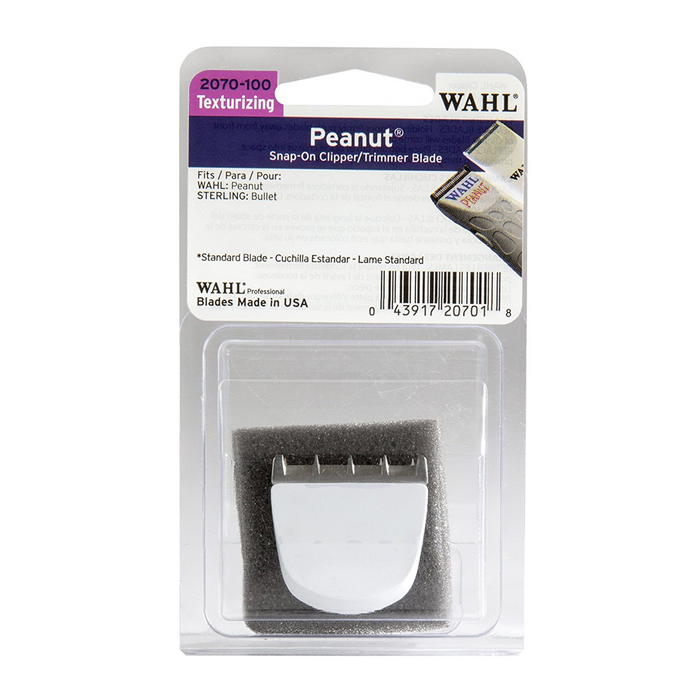 WAHL Peanut Bullet Bullet Unplugged Texturizing Blade, White Model #WA-2070-100, UPC: 043917207018